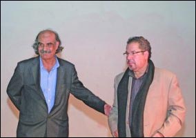 قاسم حداد وسيف الرحبي