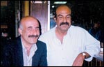عباس بيضون مع قاسم حداد في المقهى 