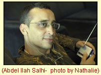 Abdel Ilah Salhi- photo by Nathalie
